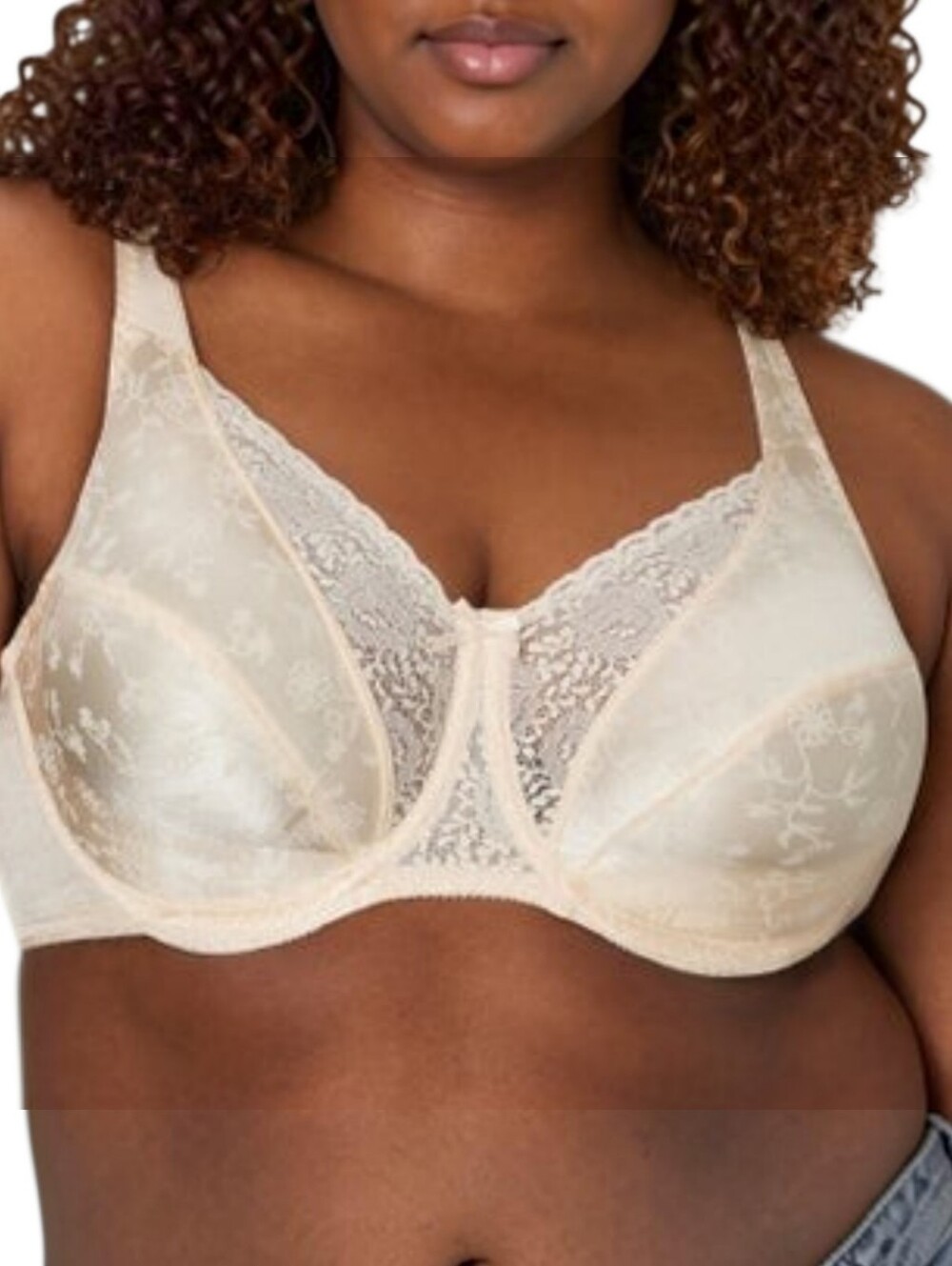 Playtex NWT Secret Signature Florals Full Underwire Bra 38C Amazing Lift unlined